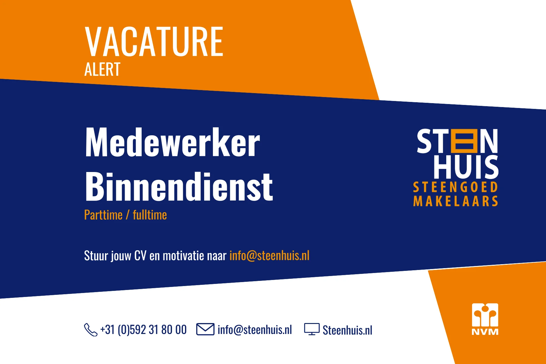 Steenhuis Makelaar | Vacature